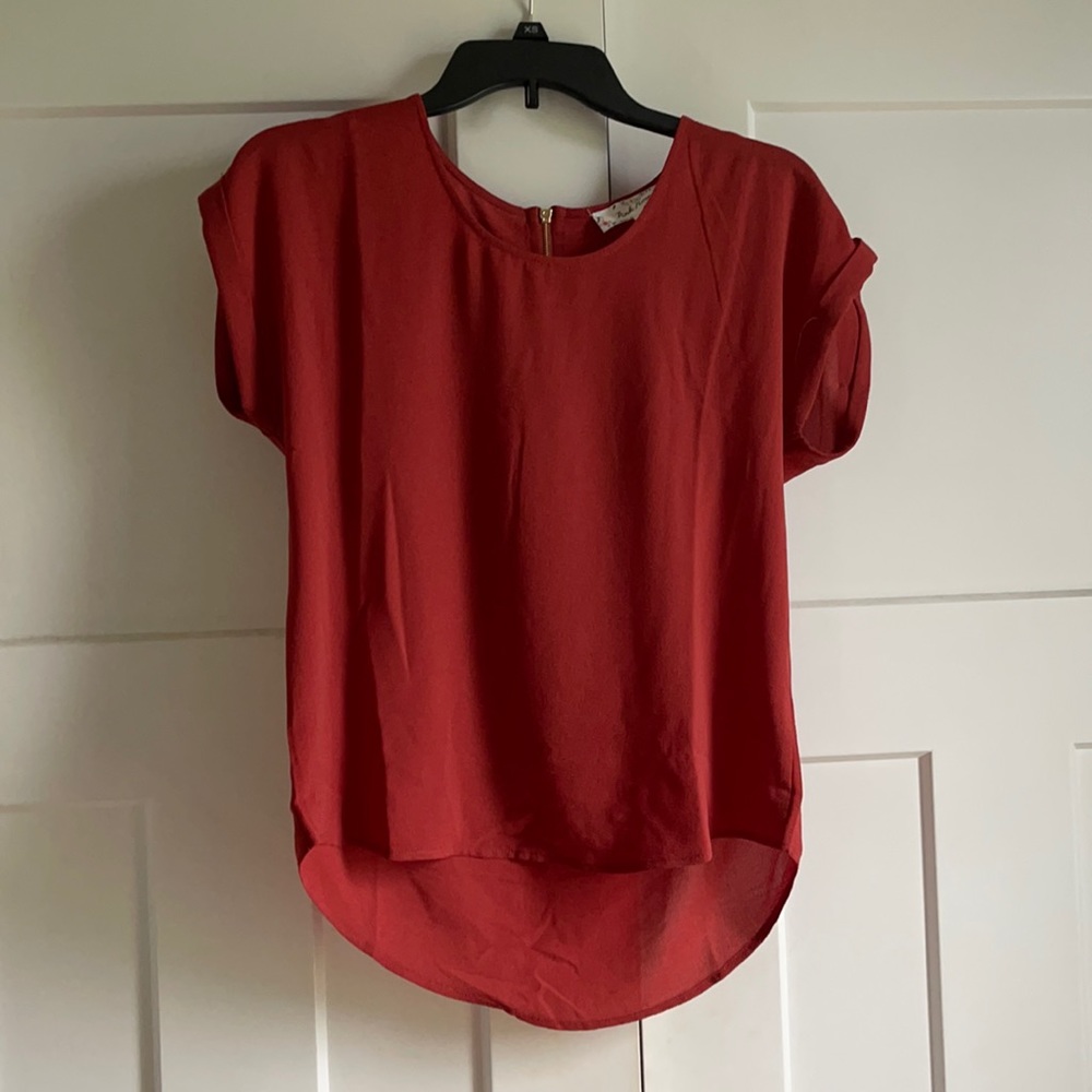 Pink Rose Red top
